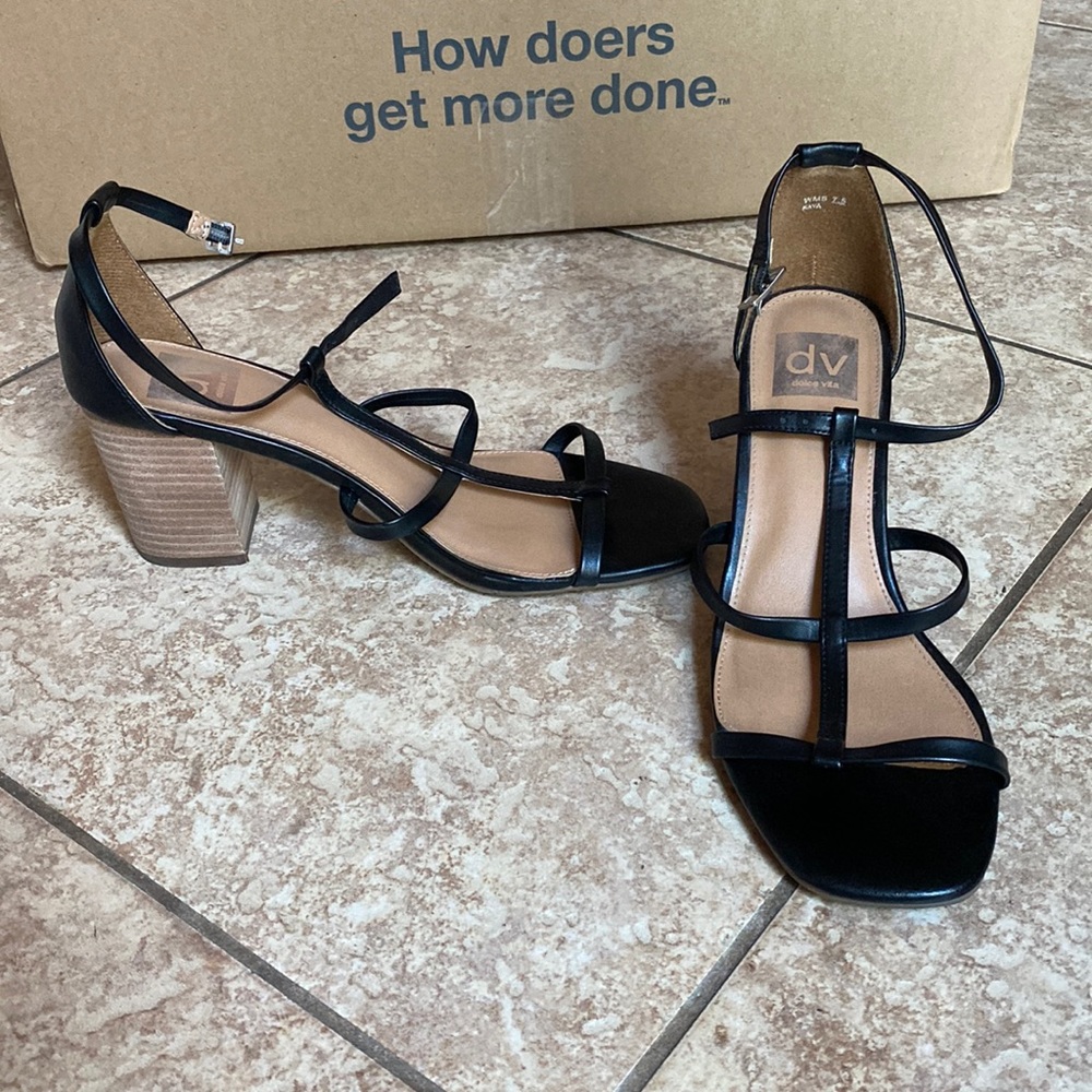 Chunky heel